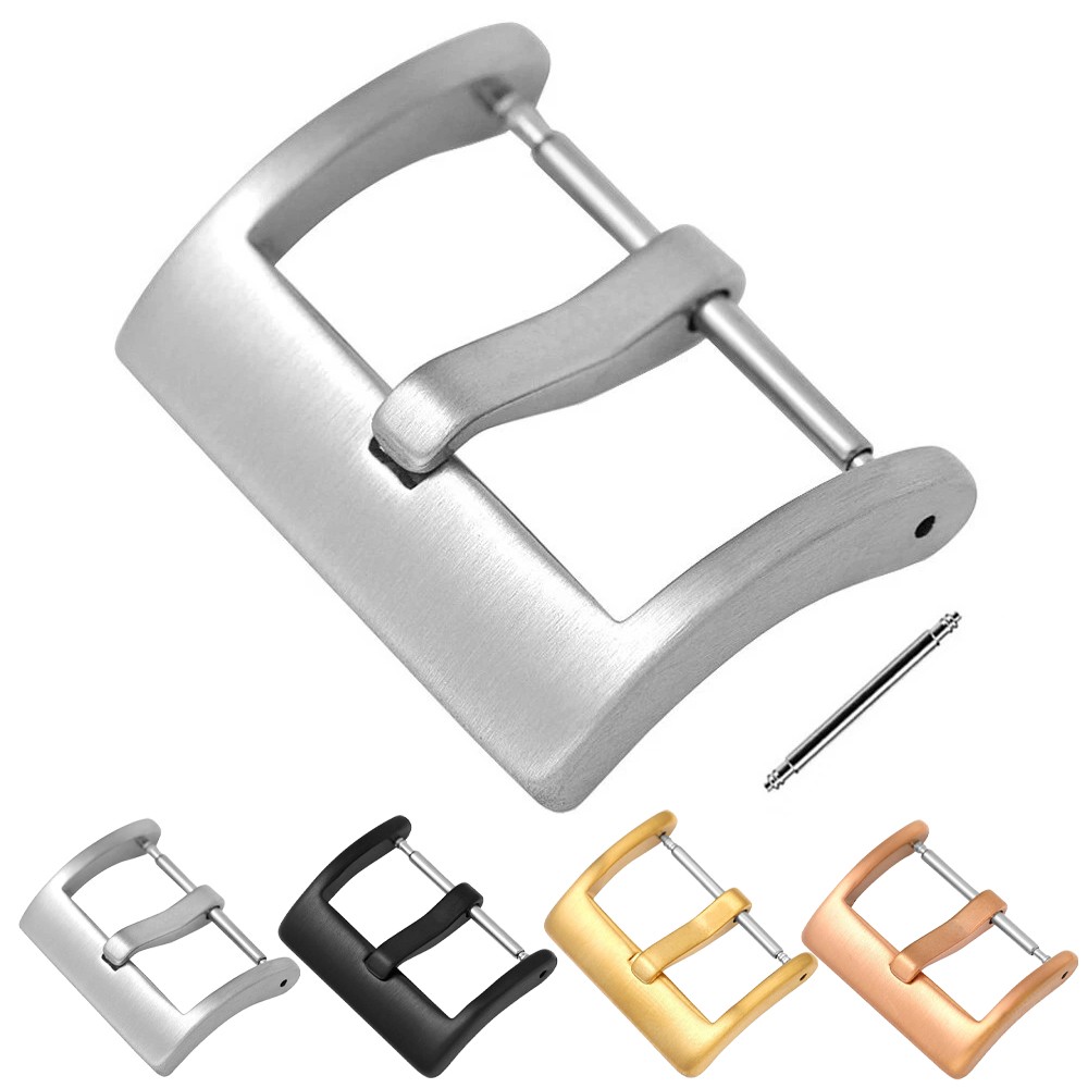 New 304L Stainless Steel Tang Buckle For Watch Strap Band 16mm 18mm 20mm 22mm