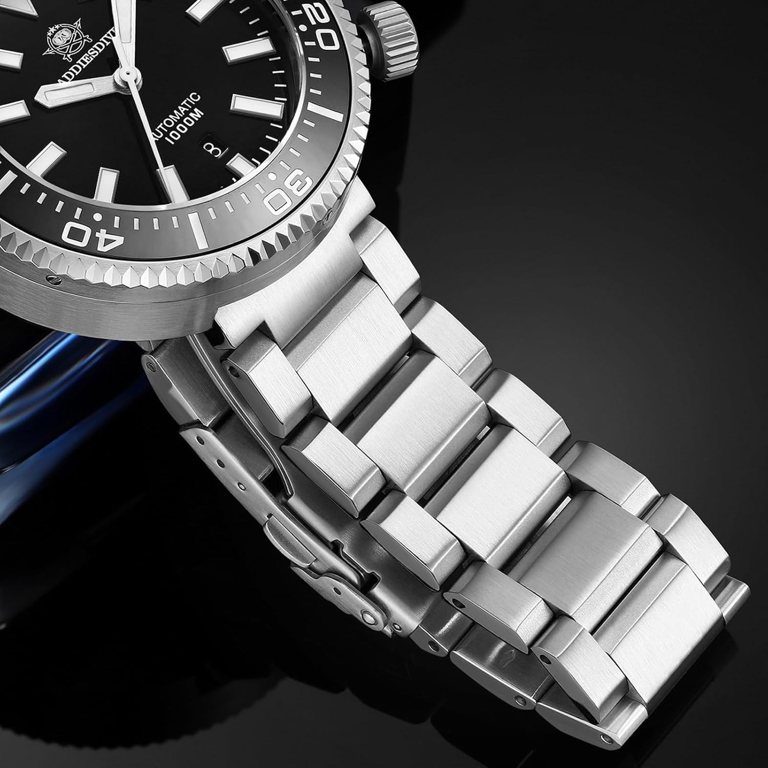 Men’s 1000M Diver Automatic Watch – Luminous Sapphire Crystal, 45MM