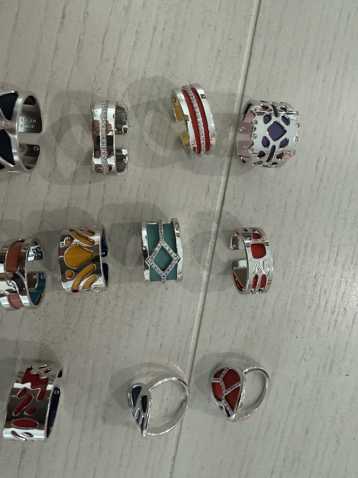 Les Georgettes rings (Made in France) for $15 each. fully adjustable/reversible
