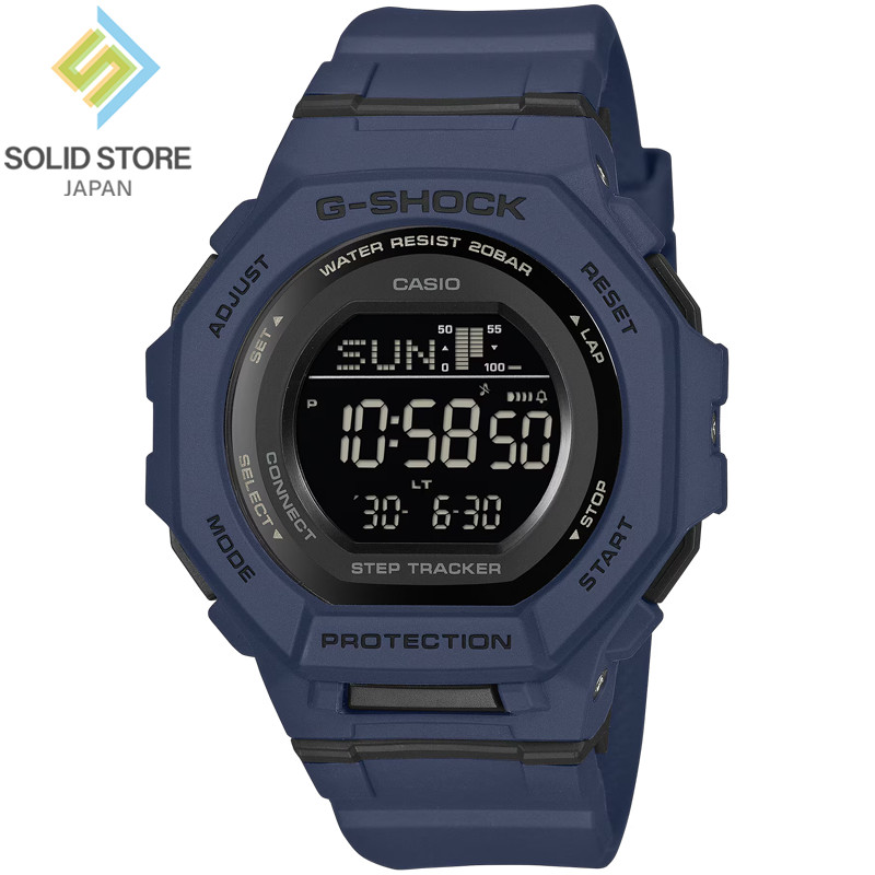CASIO G-SHOCK GMD-B300-2JF Step Tracker Bluetooth Digital Navy Watch 43.8mm