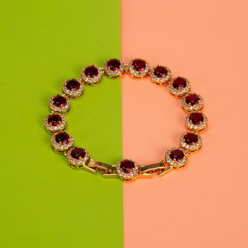 Dopamine round bracelet, fresh, sweet and gentle versatile bracelet niche