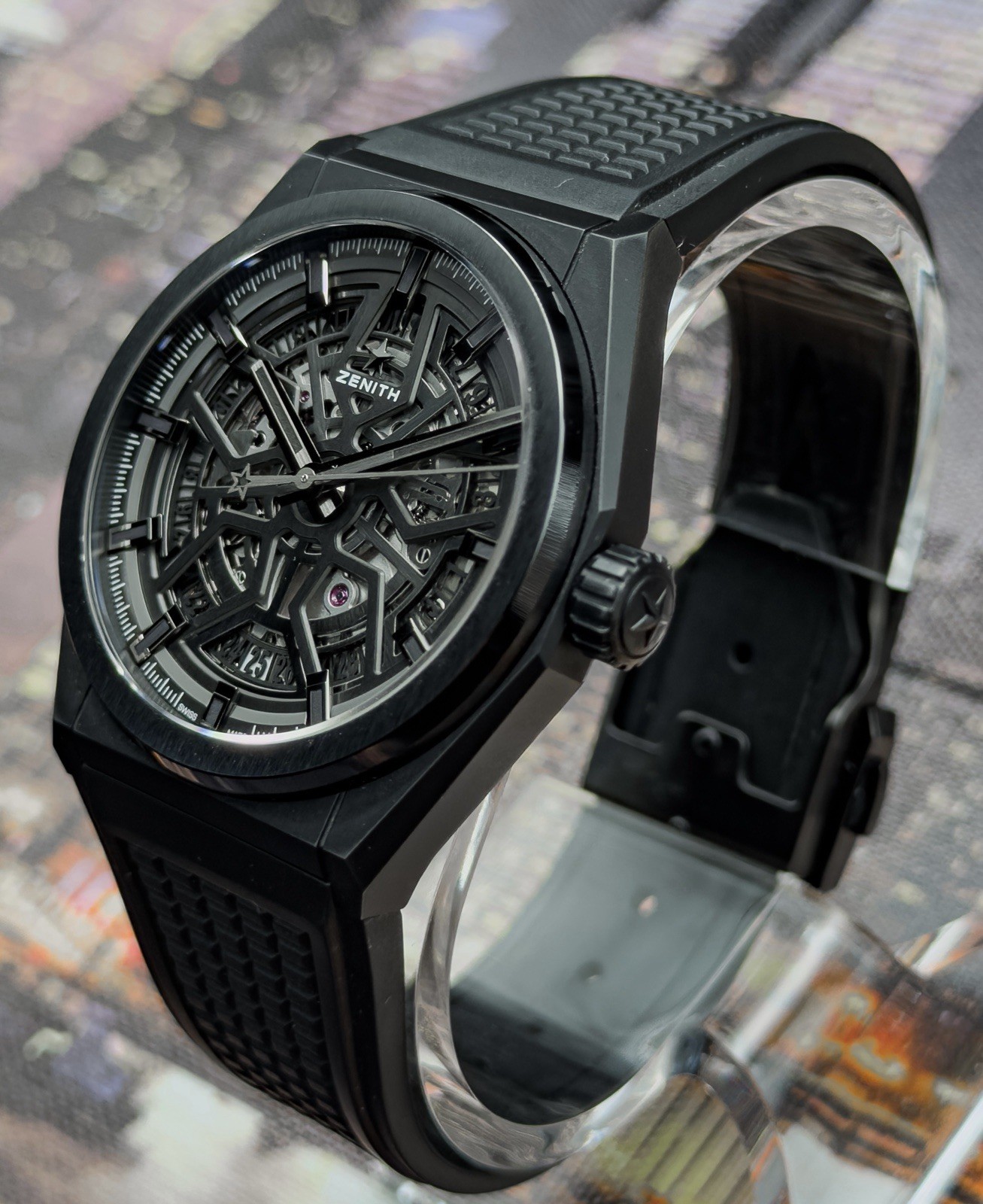 Zenith Defy Men’s Black Watch – 49.9000.670/77.R782
