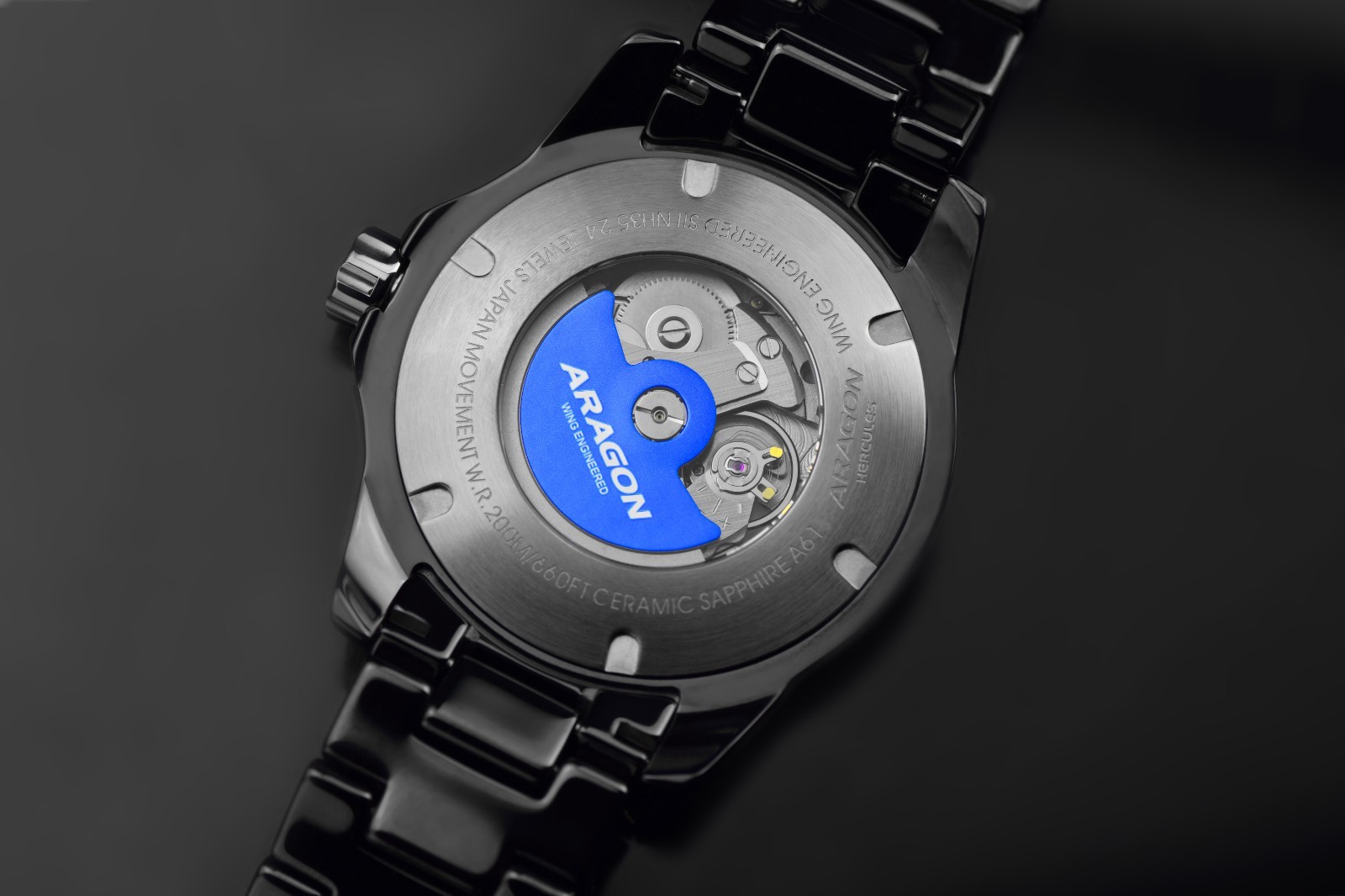 ARAGON A614BLK Hercules Ceramic 50mm