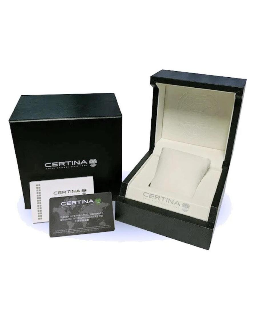 CERTINA Women Analog Quartz Casual Watch Classic Dress Mother of Pearl Dial Wate