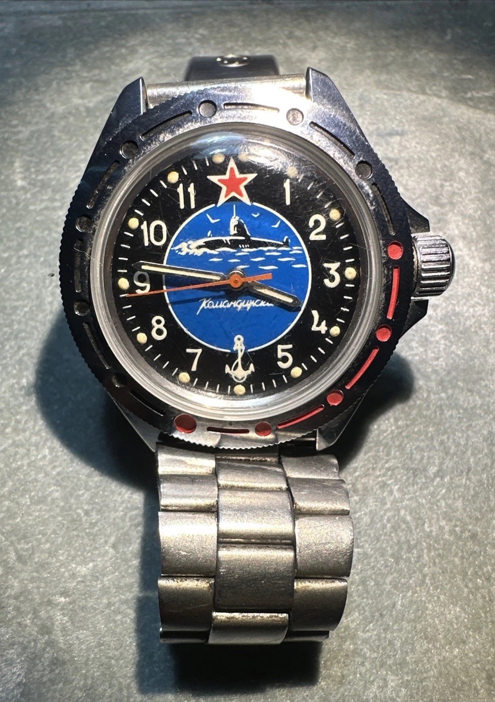 WOSTOK SUBMARINE Komandirskie КОМАНДИРСКИЕ ВОСТОК Vintage Runs