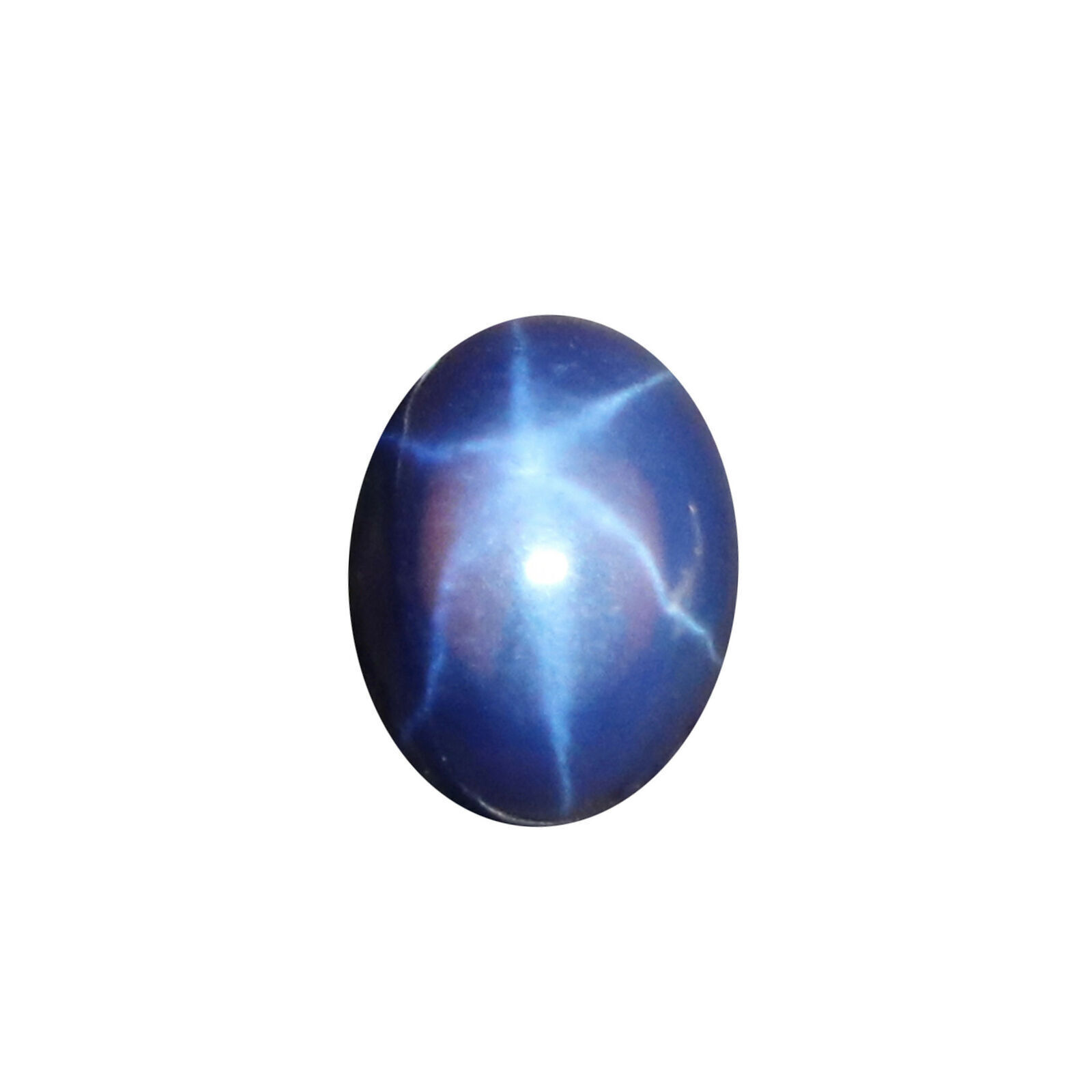 Natural 6 Rays Blue Star Sapphire 4.5 Ct. Loose Stone For Jewelry Making STR-54