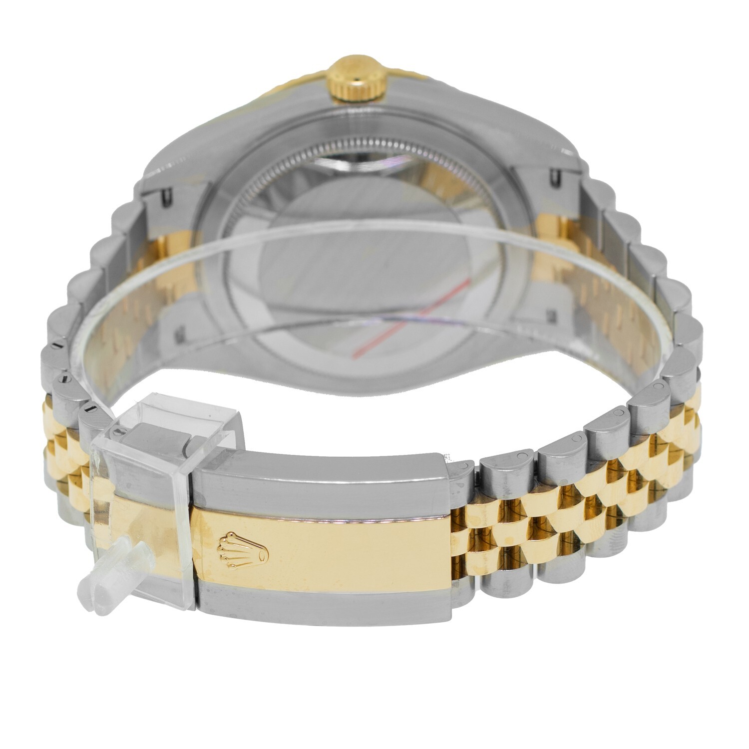 Rolex Sky-Dweller 42mm Yellow Gold & Steel Champagne Dial Fluted Bezel 336933