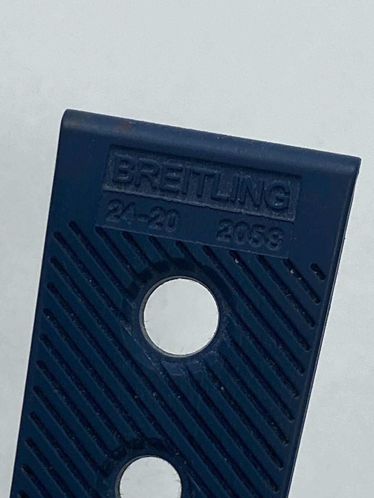 Breitling Ocean Racer Kautschuk Armband Blau PRELOVED! See pics- A12