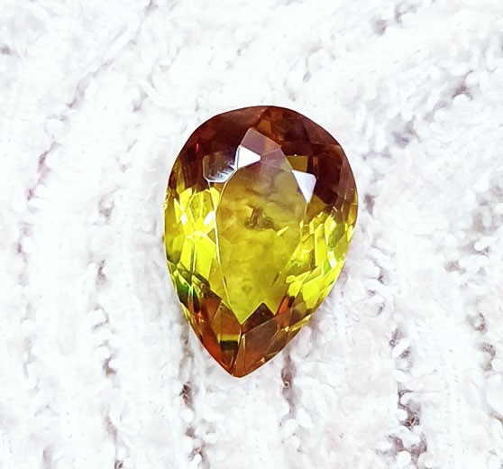 Alexandrite Color Change Pear Shape 9.60 Ct Certified Loose Gemstone