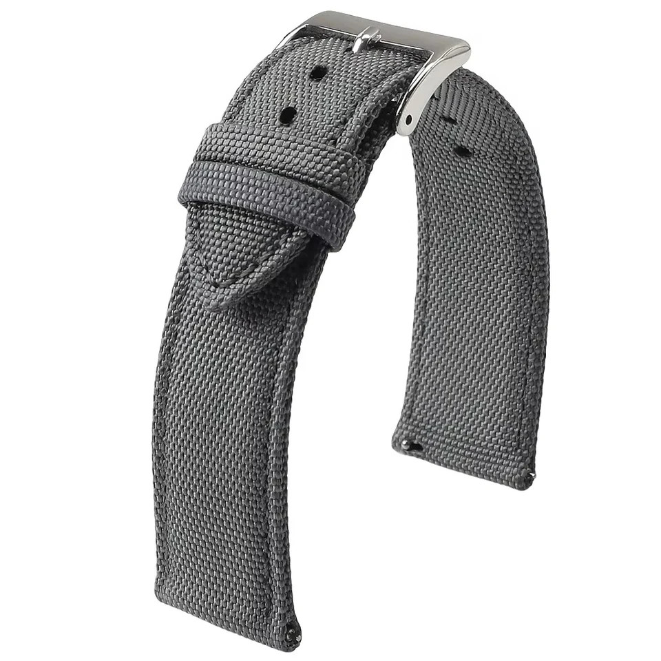 18mm 19mm 20mm 21mm 22mm 24mm Waterproof Sailcloth Watch Strap Two-Sided Nylon