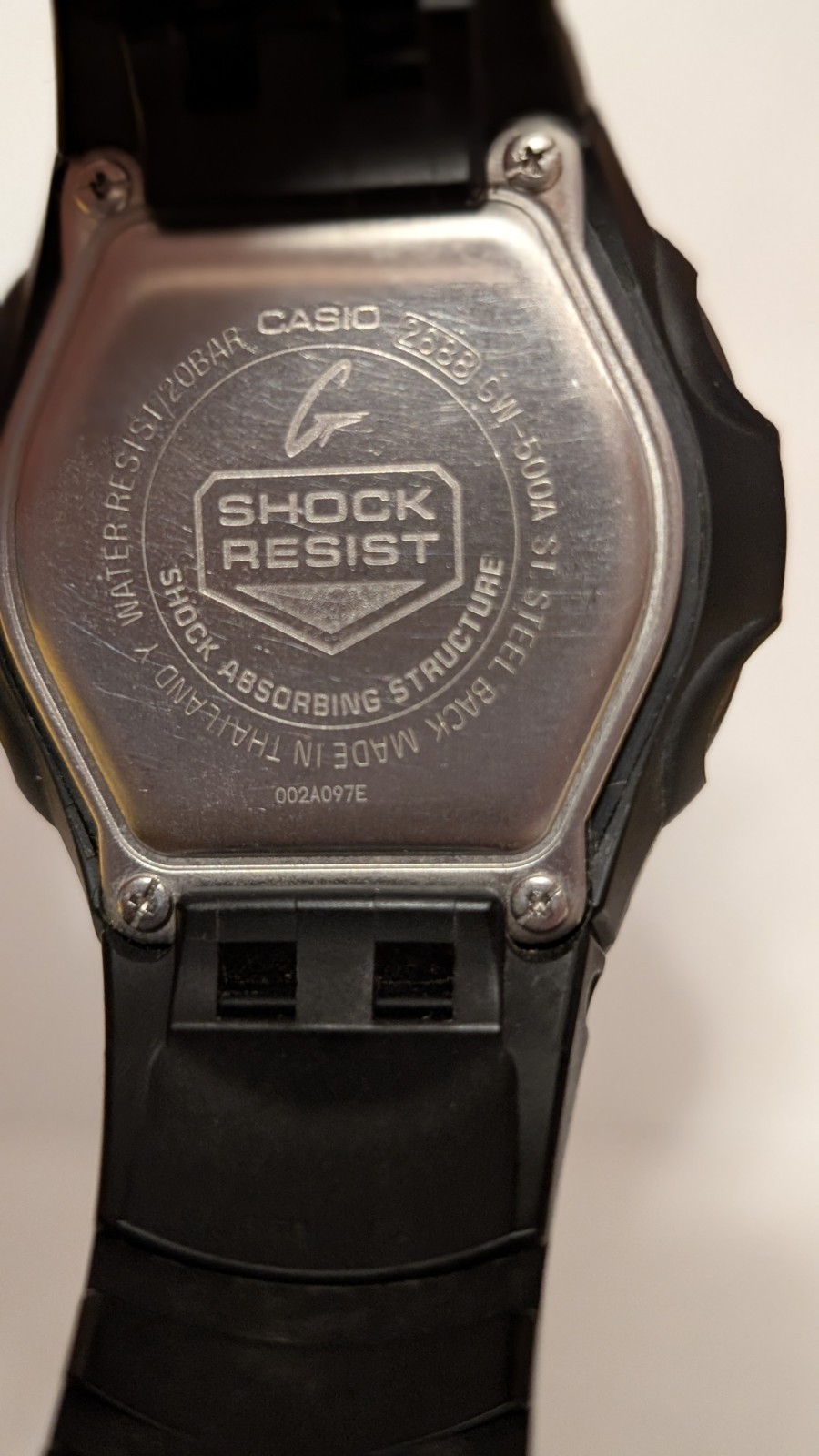 Vintage Casio G-Shock GW-500A (2688) Tough Solar Atomic Watch – MINT 2005 Run