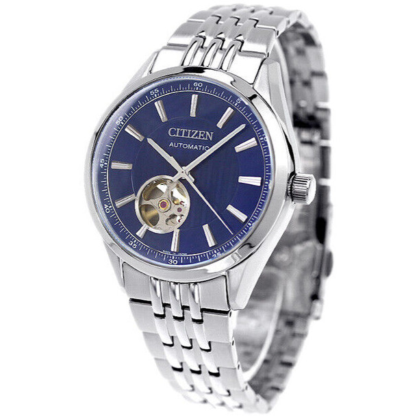 CITIZEN COLLECTION NH9110-90L Mechanical Automatic Watch Blue Dial 40mm