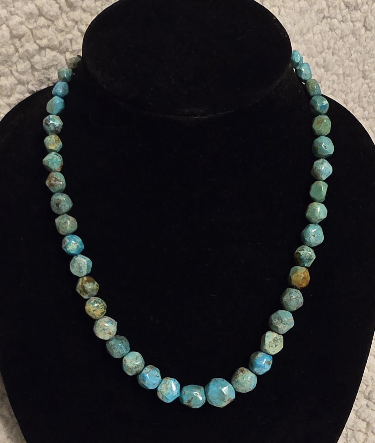 Mine Finds by Jay King Turquoise and Sterling Necklace