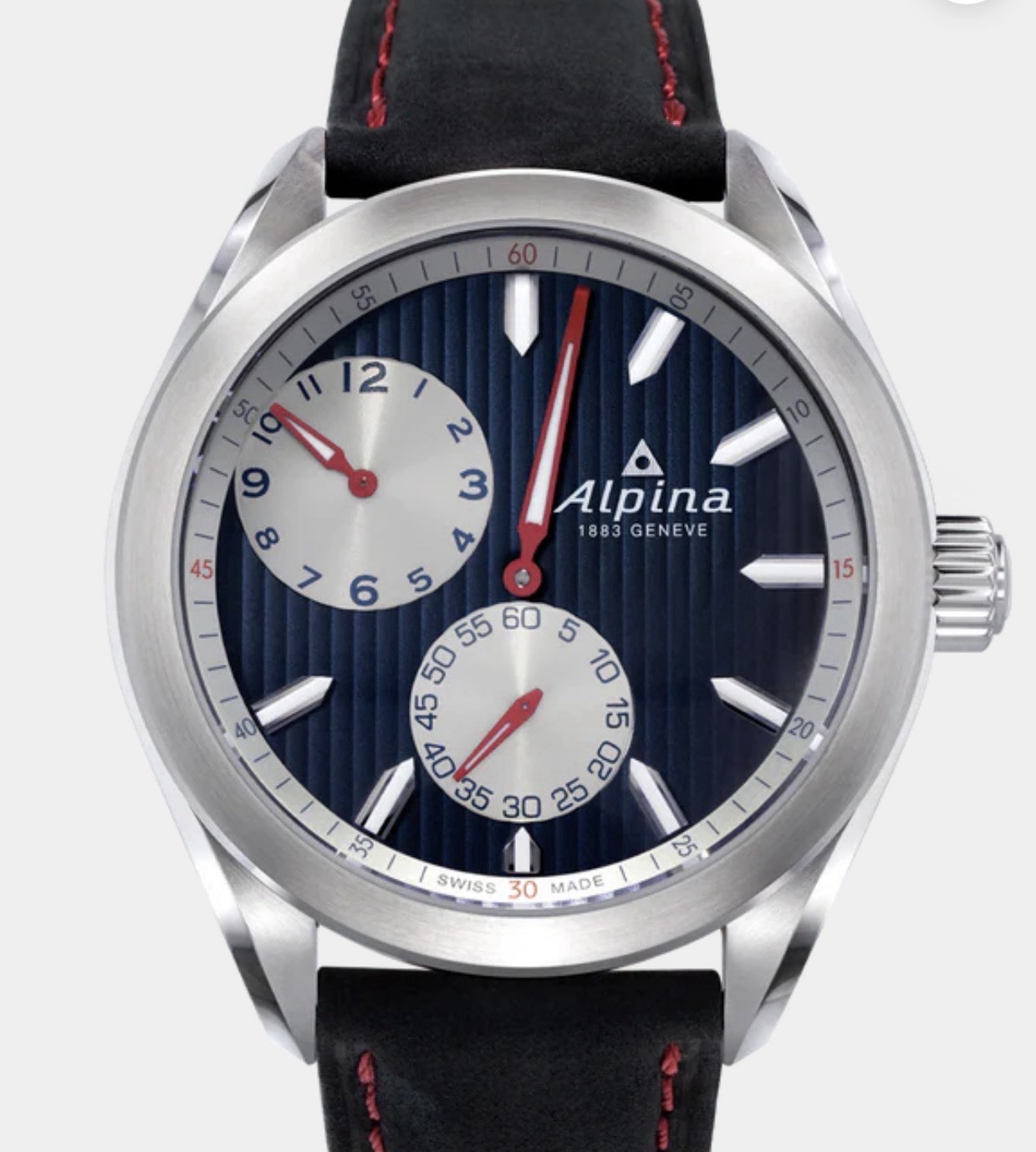 ALPINER REGULATOR AUTOMATIC DARK BLUE BLACK AL-650NSSR5E6 – Ltd Ed #442/883