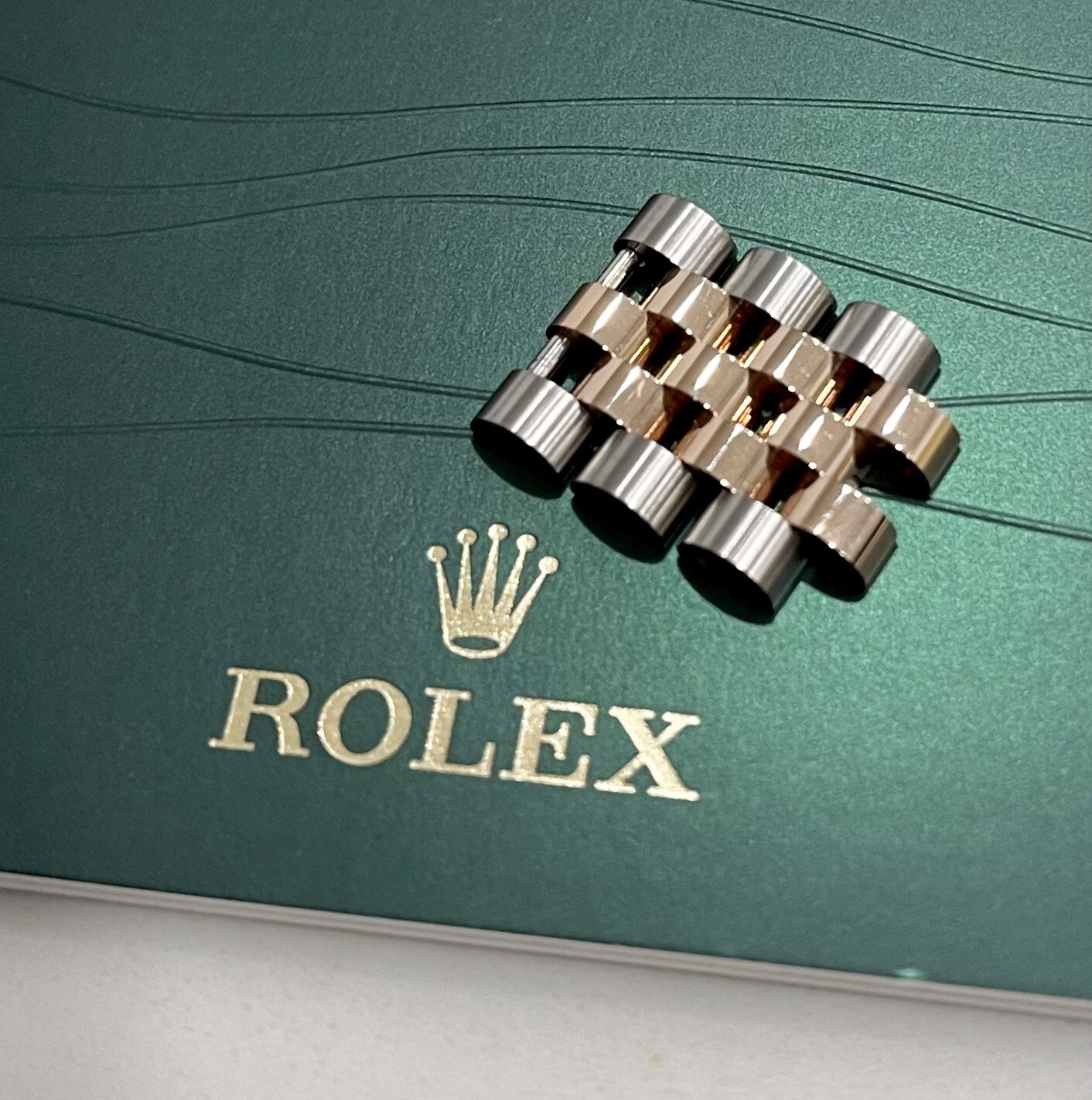 Authentic ROLEX Datejust 41mm JUBILEE ONE LINK 126331 126301 18K Rose Gold MINT