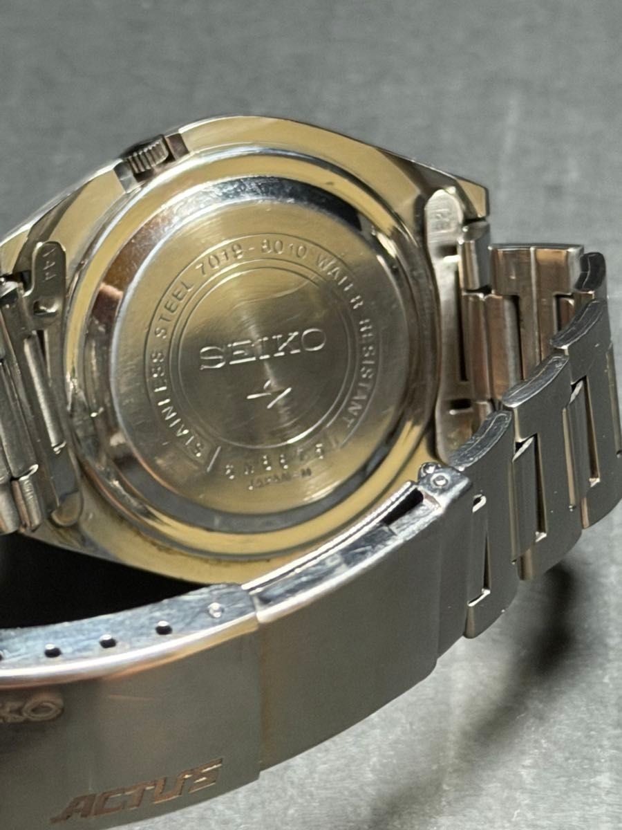 Condition SEIKO Actus Automatic Men’s Wristwatch Good Working Condition
