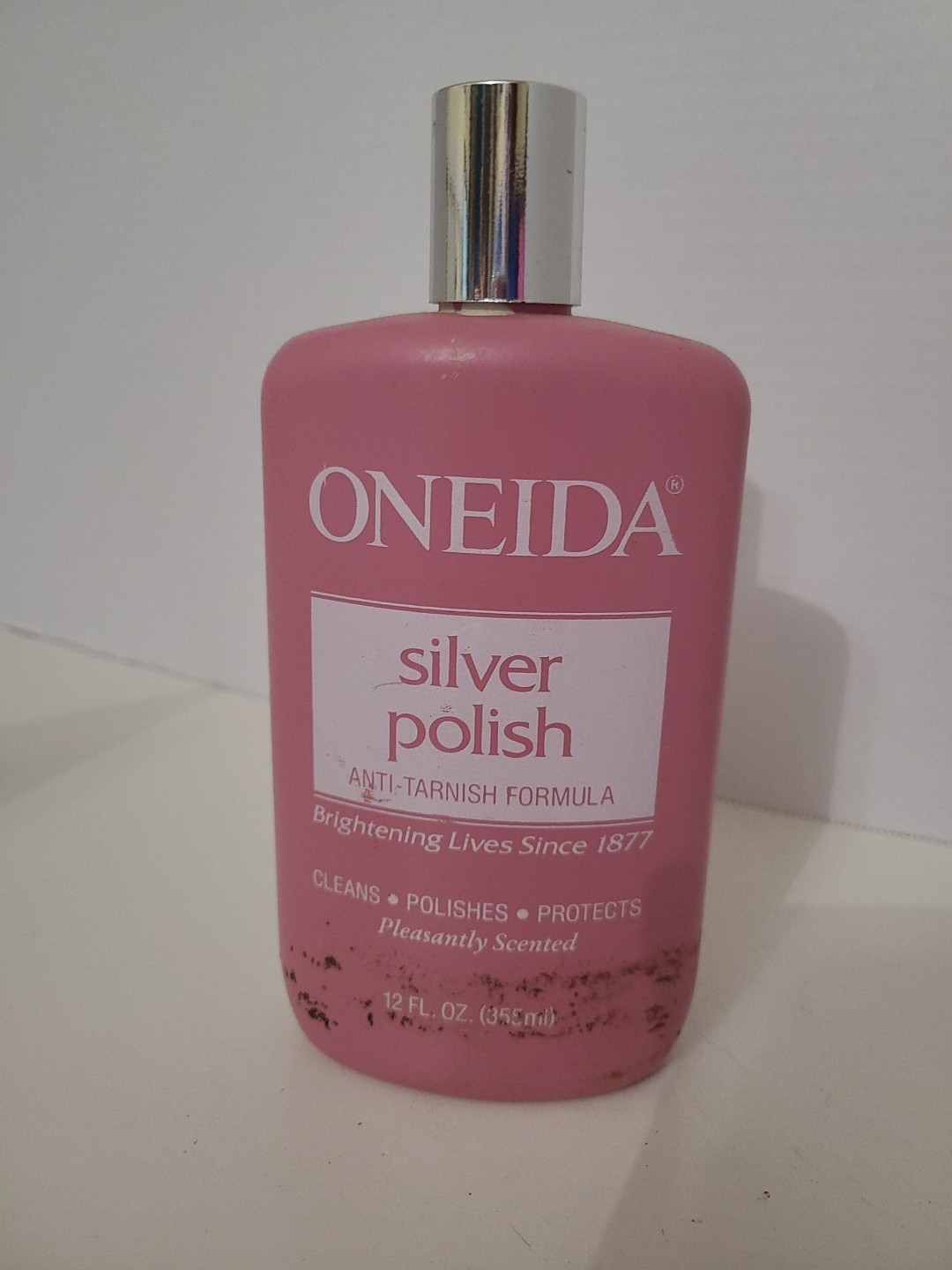 Vintage Oneida Silver Polish Anti-Tarnish Cleaner 12oz 50% Full Pleasant Scented