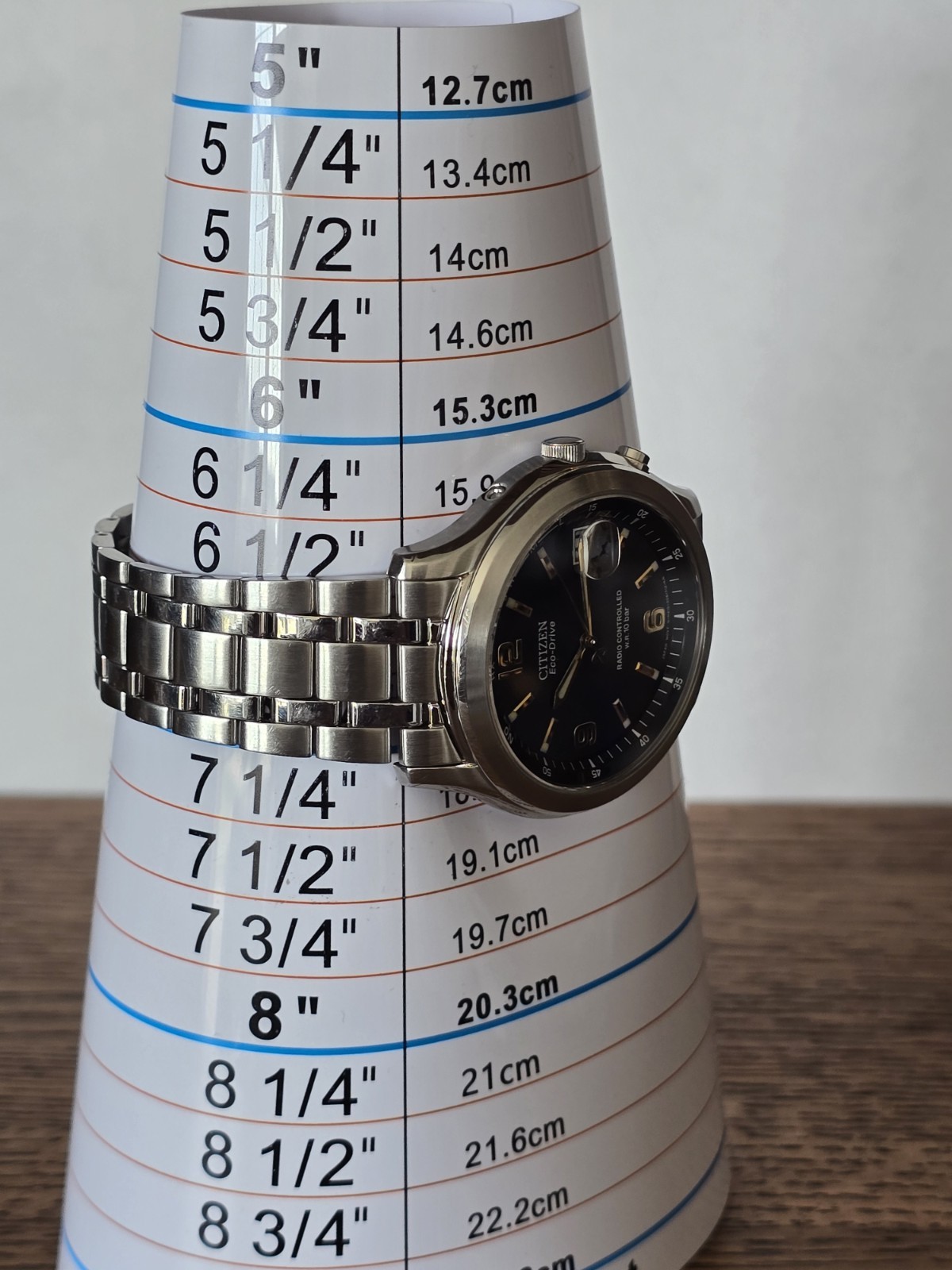 [MINT] Citizen Eco-Drive JDM Solar Radio Black Dial 39mm – US Seller