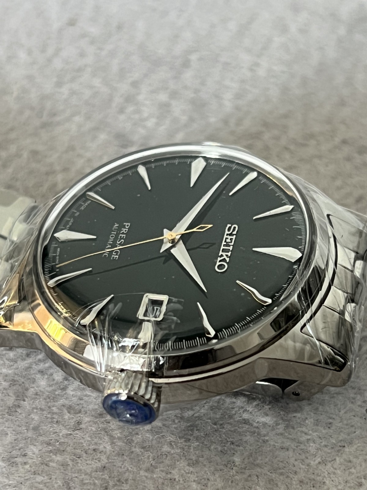 Seiko Presage Cocktail Time 4R35-01T0 SRPE15J1 Mockingbird Green Dial Automatic