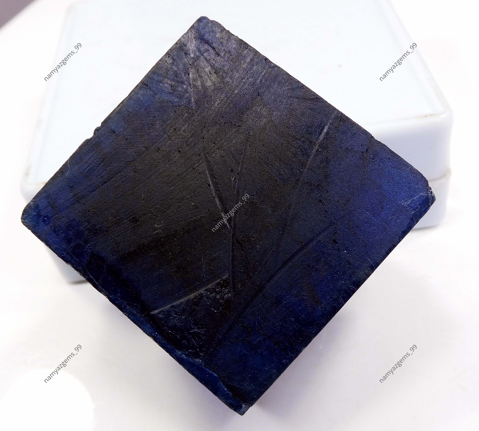 777.00 Ct Natural Translucent Blue Tanzanite Rough Certified Loose Gemstone