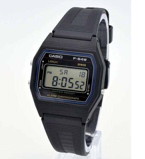 CASIO F-84W-1QJH Digital Watch Classic Slim Design Genuine Japan New