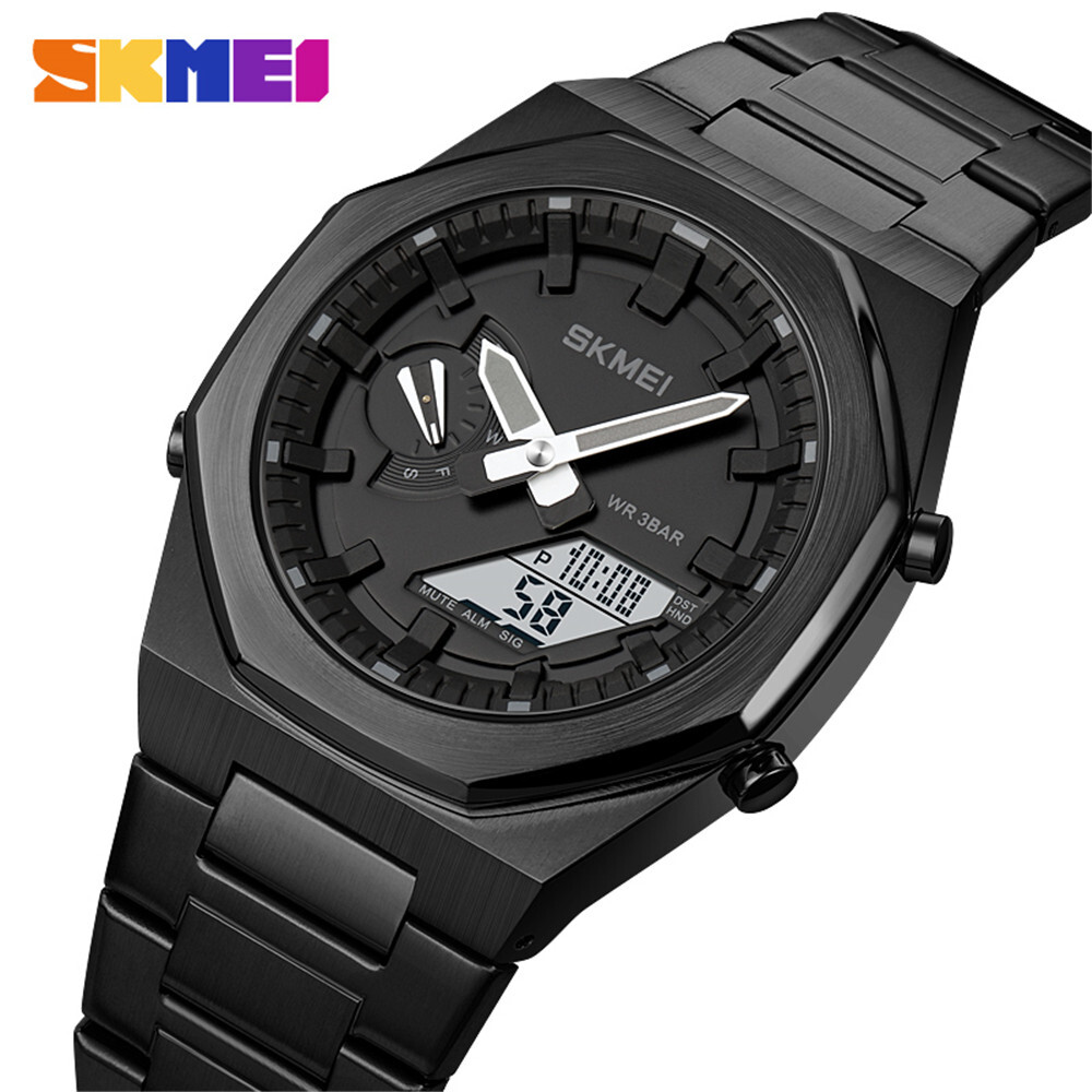 SKMEI Men Watch Luxury Military Wristwatch LED Digital Quartz Sport Watches Male