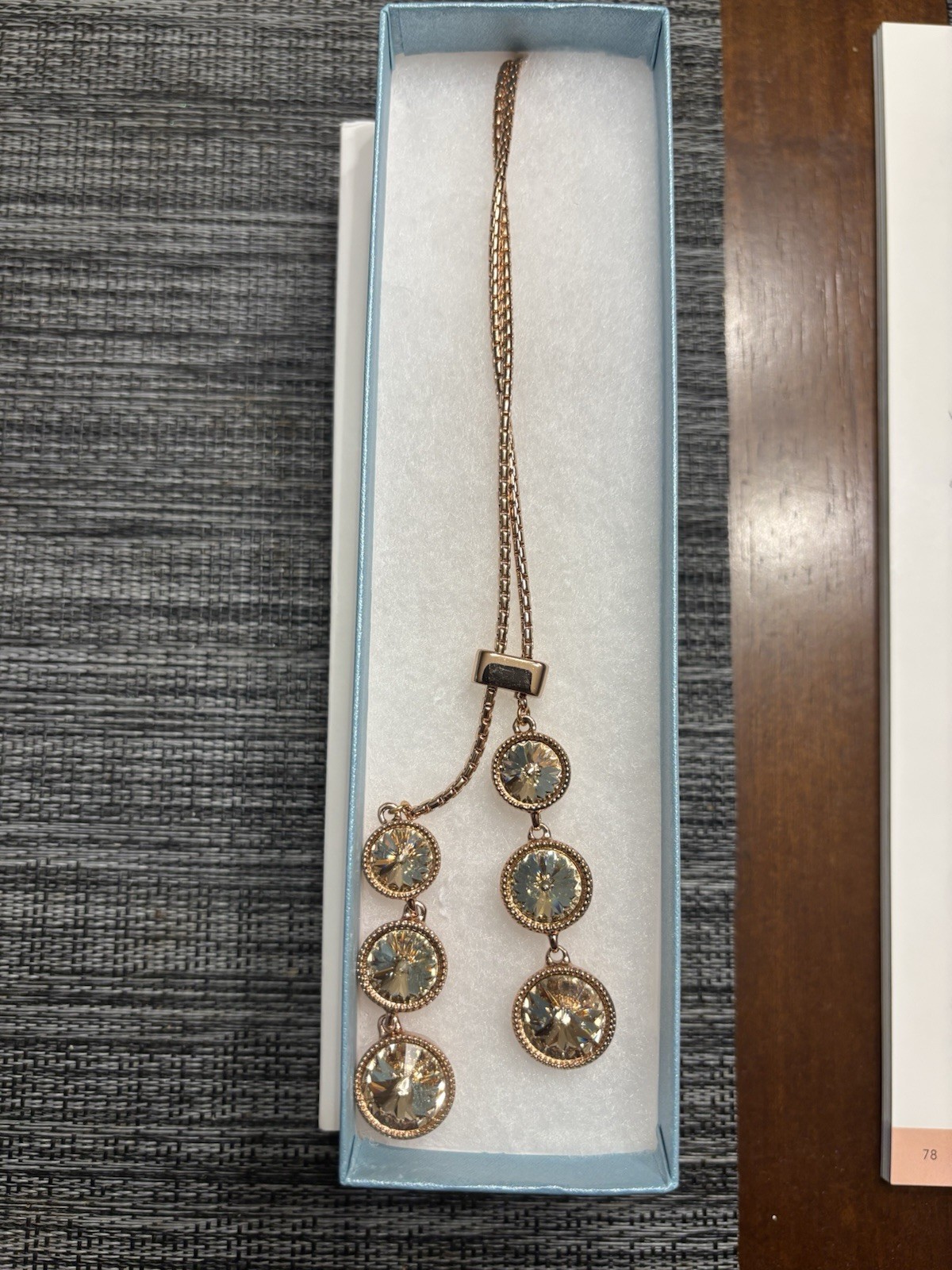 Touchstone Crystal By Swarovski Necklace