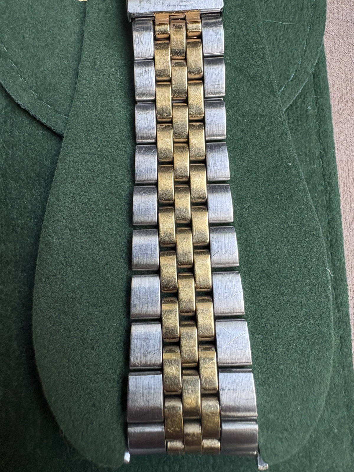 TUDOR Oyster Prince Date Day 94613 – Two Tone 18K Gold | Champagne Dial w/Pouch