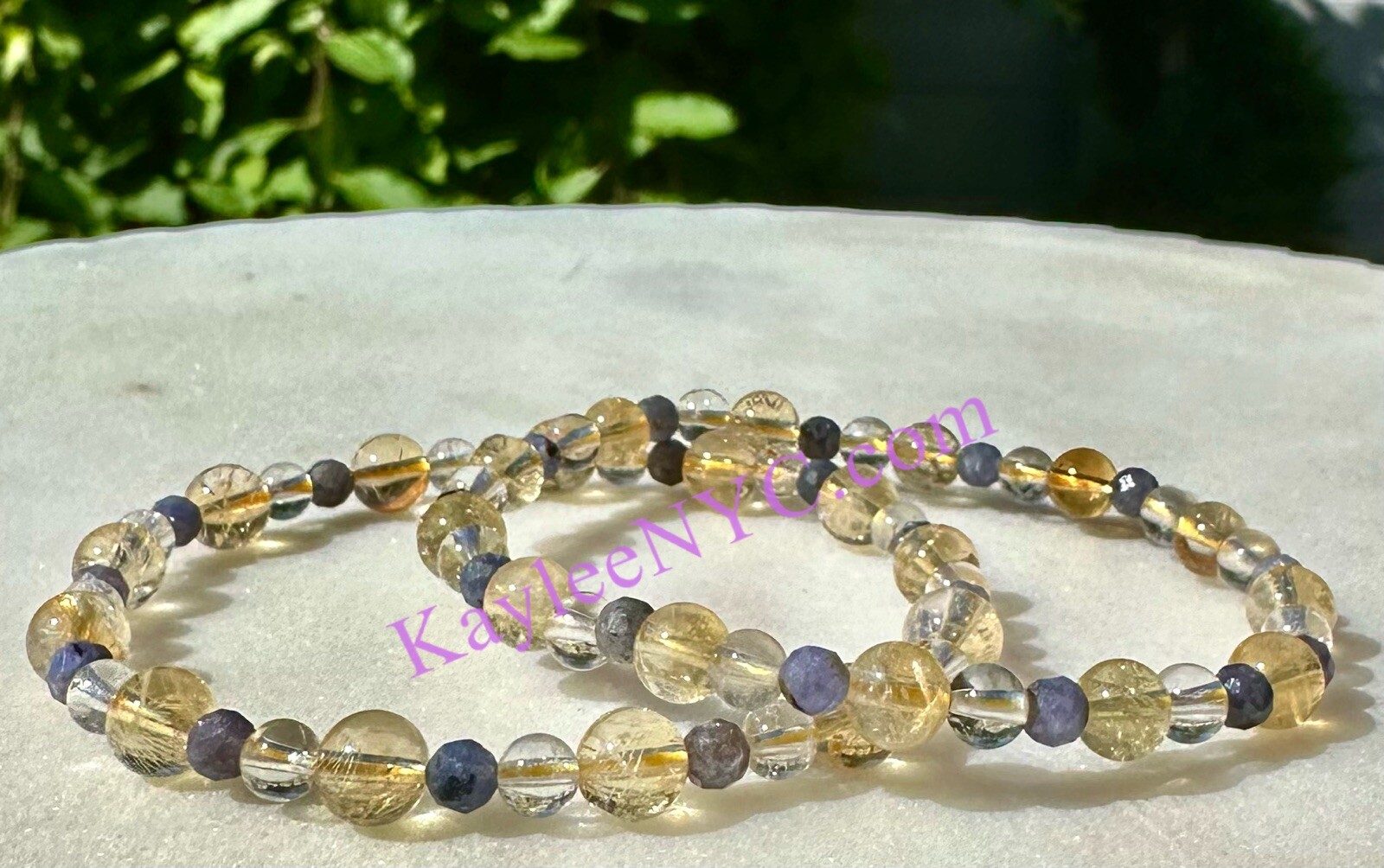 Wholesale Lot 6 Pcs Natural Crystal Sagittarius Zodiac Stretch Bracelet Healing