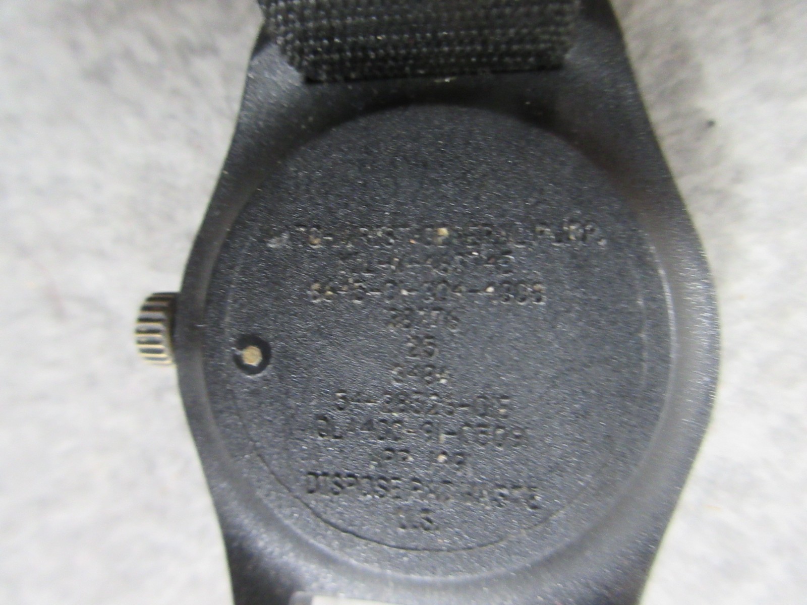 WRISTWATCH GENERAL PURP 46374E STOCKER AND YALE 348A 1991 MECHANICAL