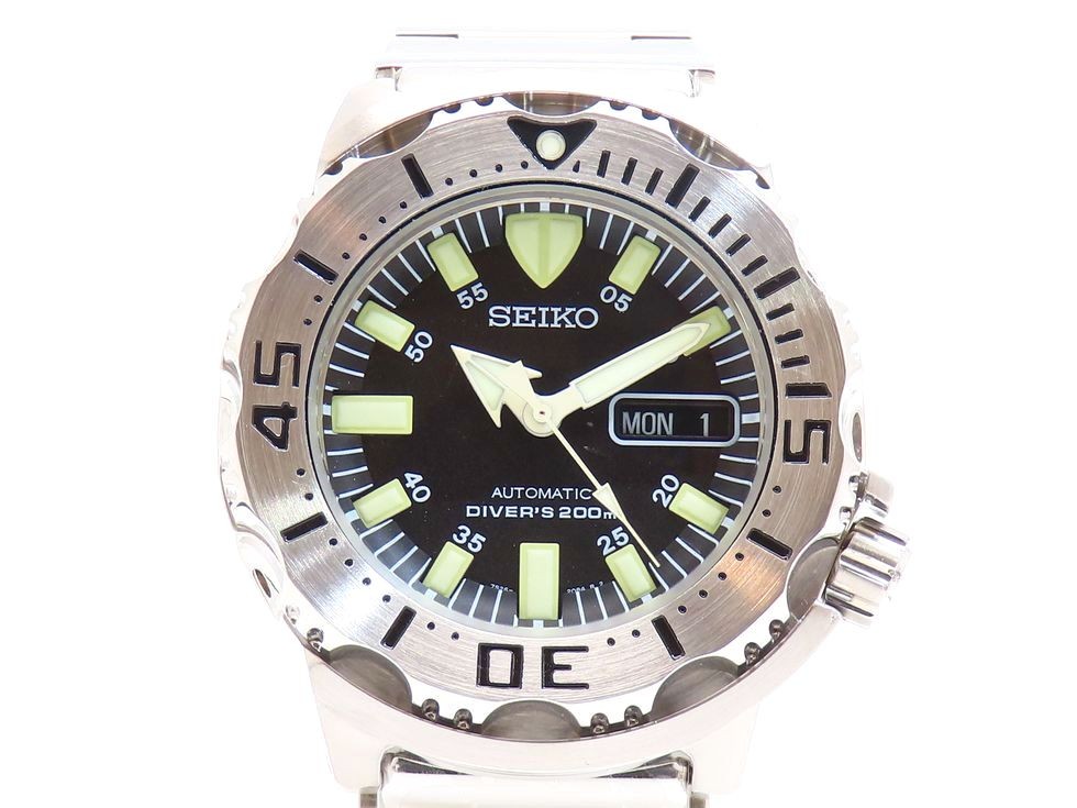 Seiko SKX779 Black Monster Divers 200m Automatic Watch – From Japan
