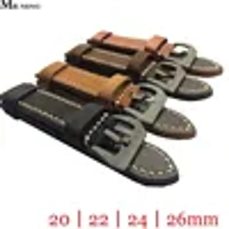Black White Navy Brown 17mm 19mm 20mm Silicone Rubber Watchband High Quality