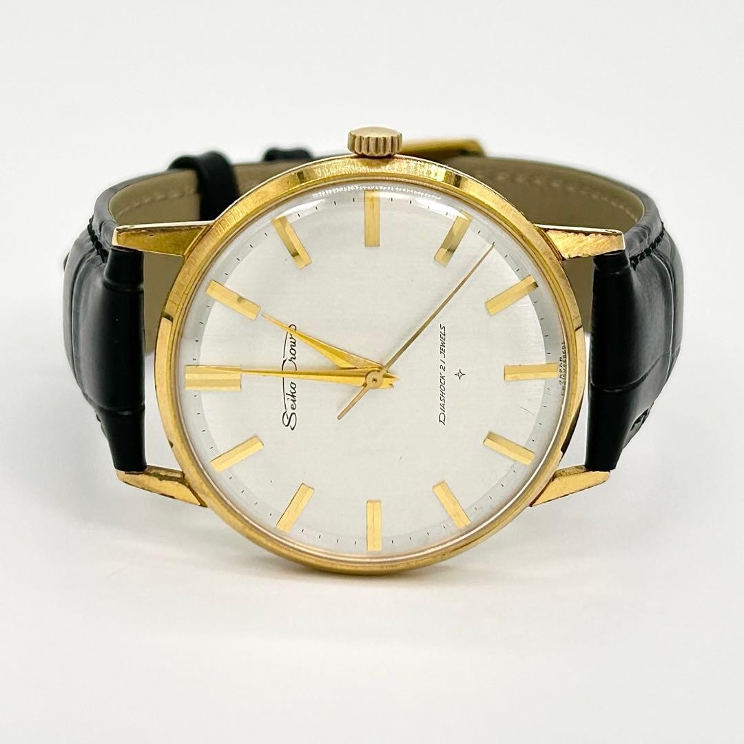 SEIKO CROWN Vintage J15003E Manual Wind Wristwatch