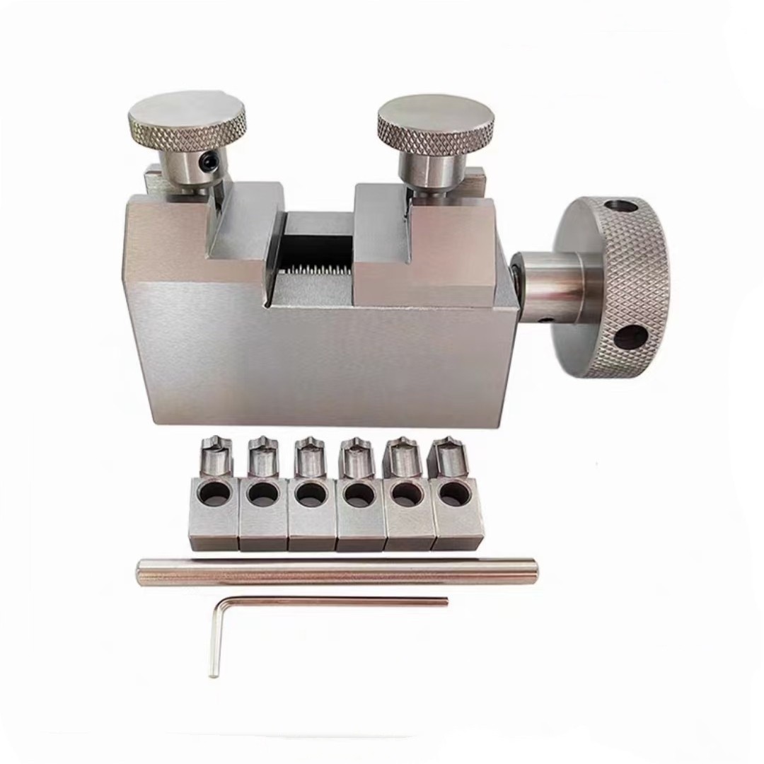 Metal Watch Bracelet Link Remover Tool for Rolex Repair,3 Bead Strap Machine
