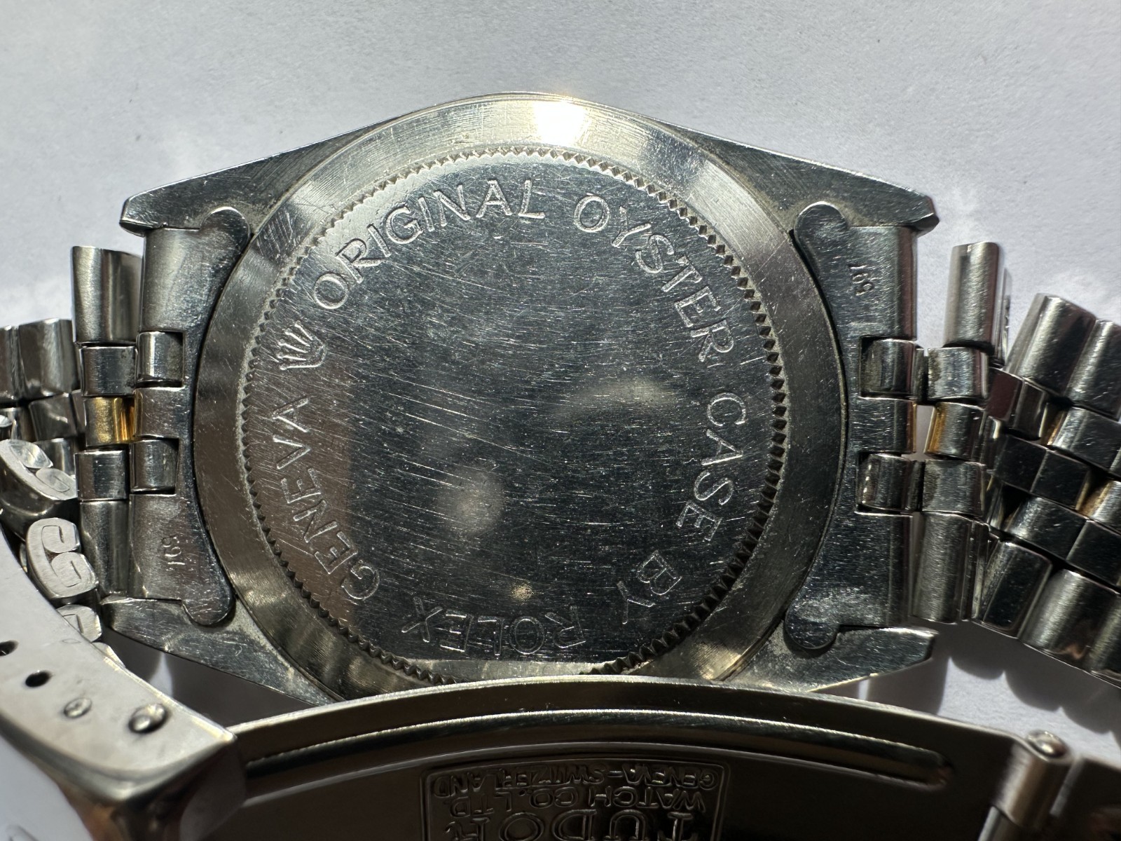 Tudor Prince Oysterdate 74033 Champagne Linen Dial Two-Tone Automatic