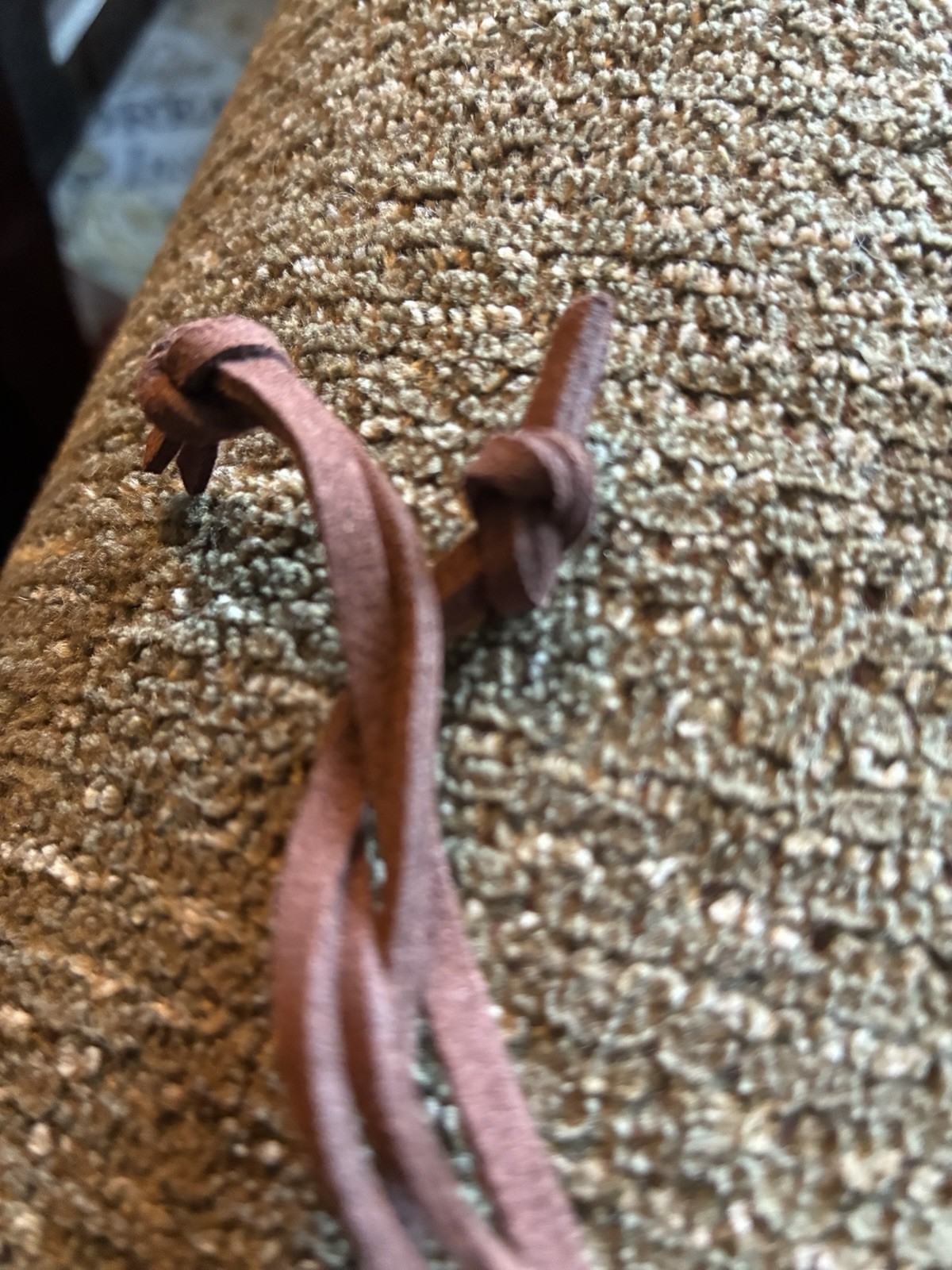 Set Of 2 Key Necklaces, Suede Corded Key Pendants