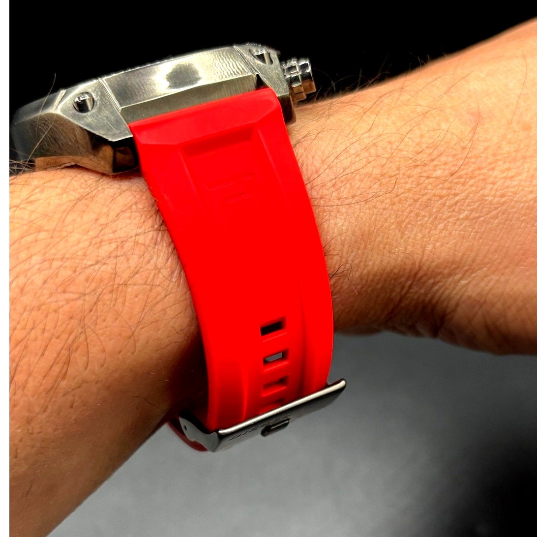 Diesel Overflow DZ4481 Chronograph Red Silicone 55mm Men’s Watch