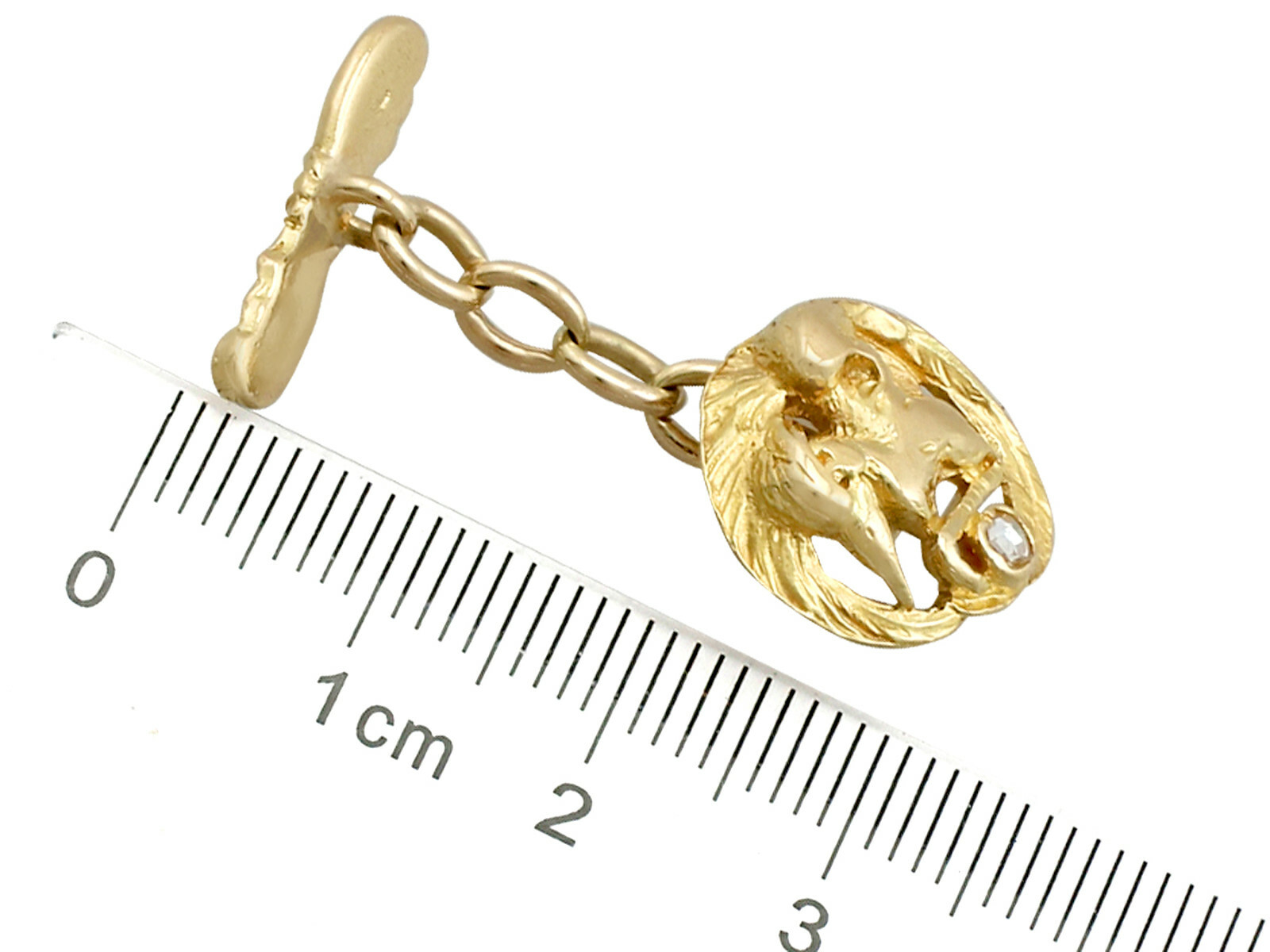 Antique Circa 1900 18k Yellow Gold ‘Bird’ Cufflinks