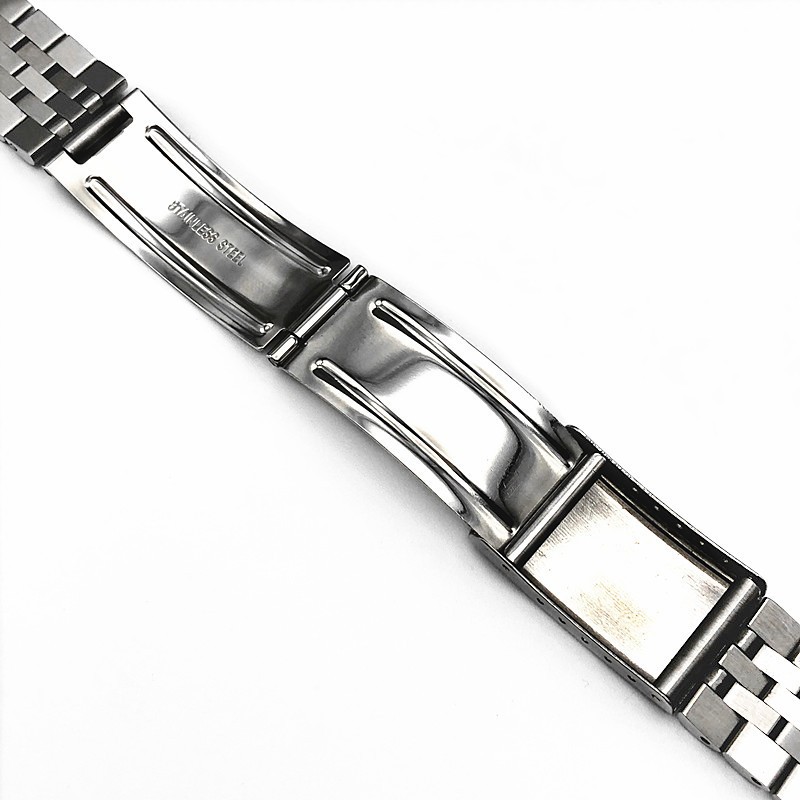 For Seiko 3 Bead Diving Solid Stainless Steel Watch band Strap Arc 18 19 20 21mm