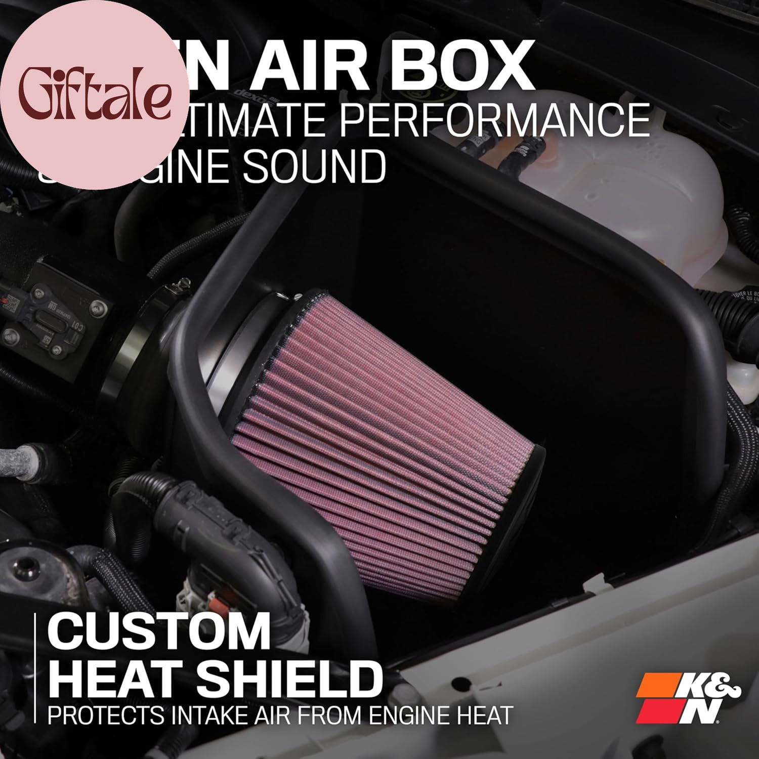 Cold Air Intake System: High-Flow Air Filter, Increase Performance & Acceleratio