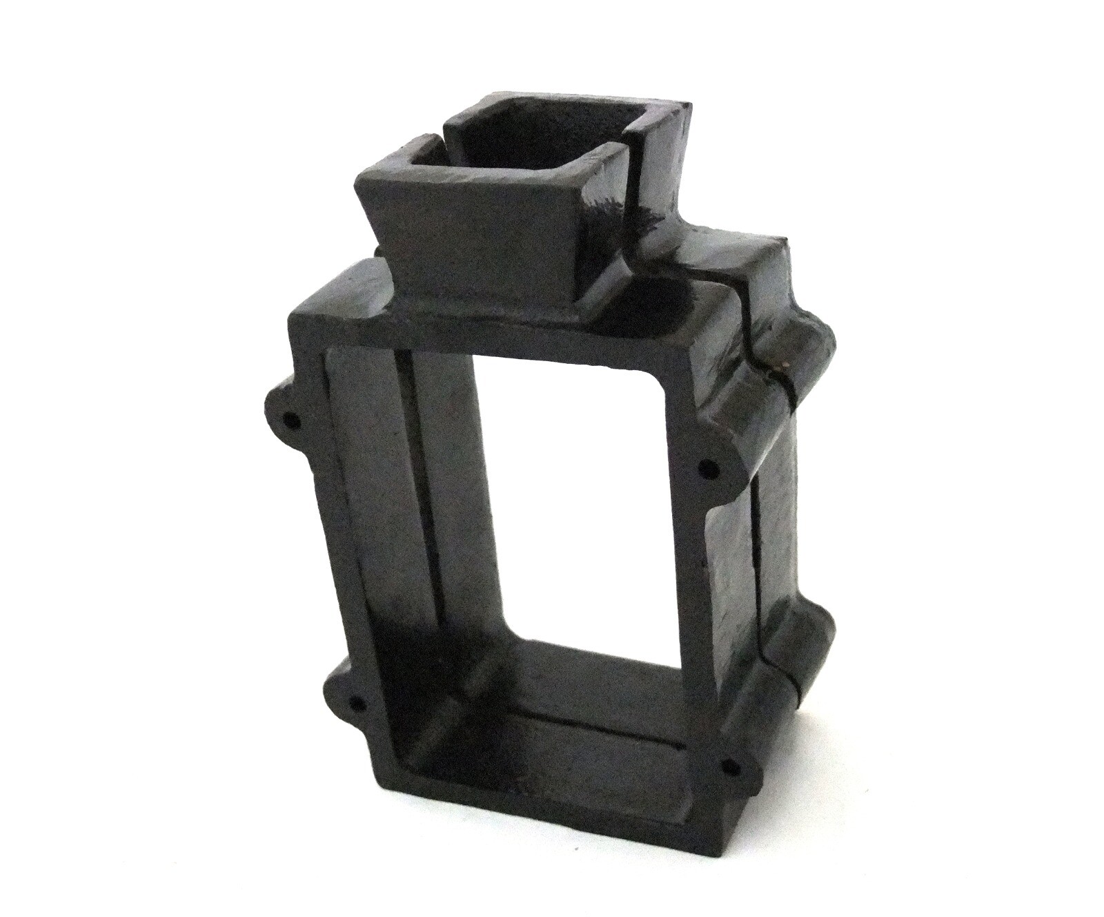 Cast Iron 2-Part Flask Mold for Delft Sand Casting Jewelry Making Tool