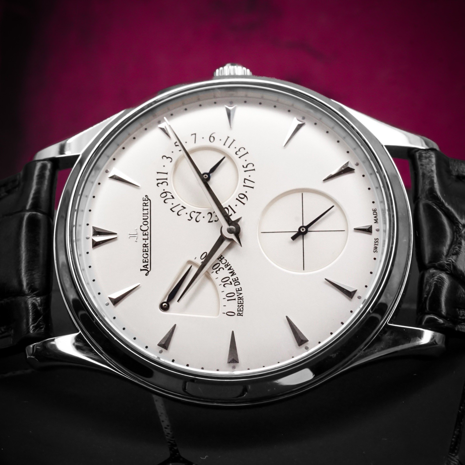 20Jaeger-LeCoultre Master Ultra Thin Reserve De Marche 39mm Q1378420 B + P