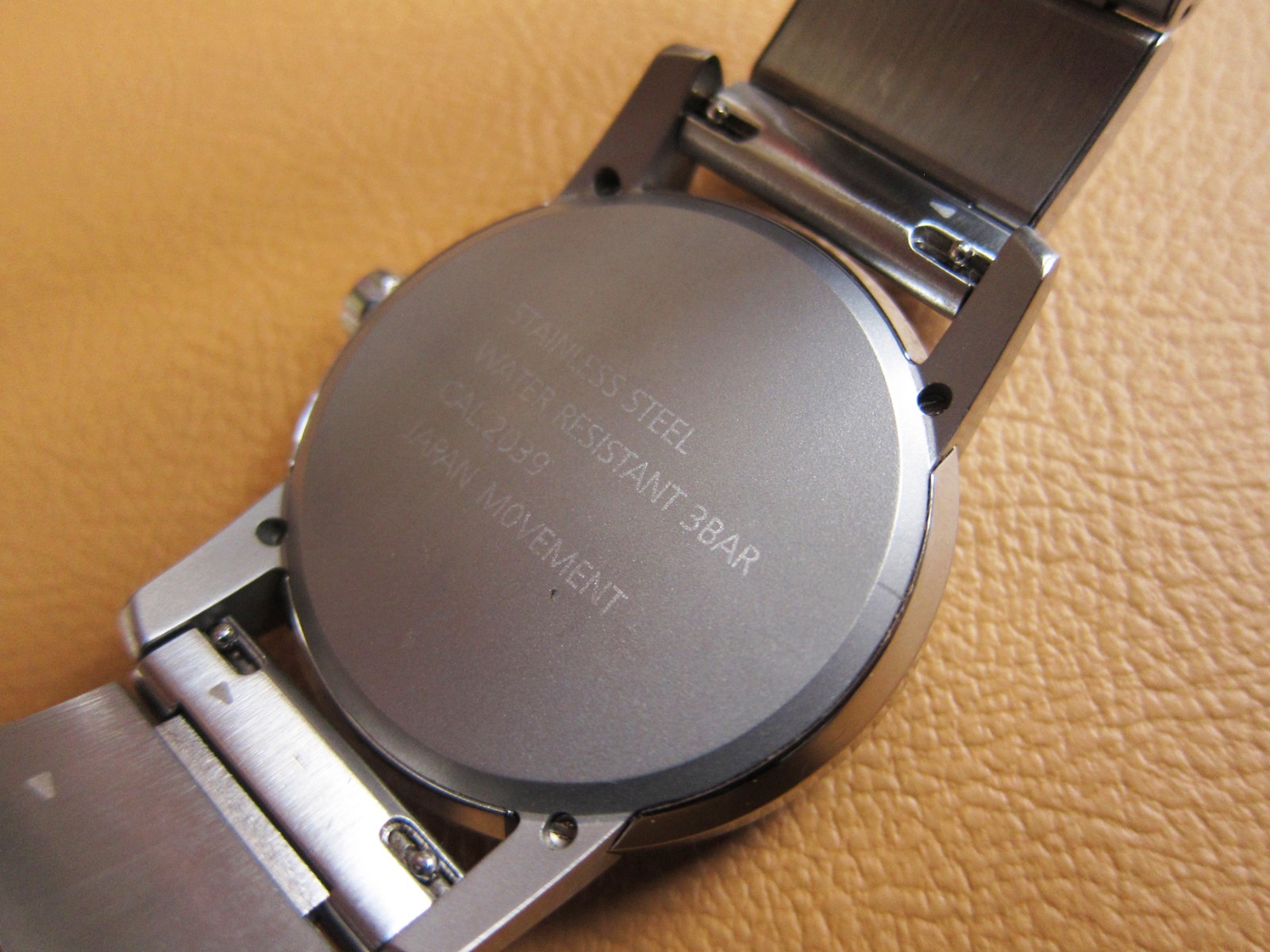 SONY / Citizen Wena WN-WT01S Silver 3 Hands Watch w/ Grey Dial (MADE IN JAPAN)