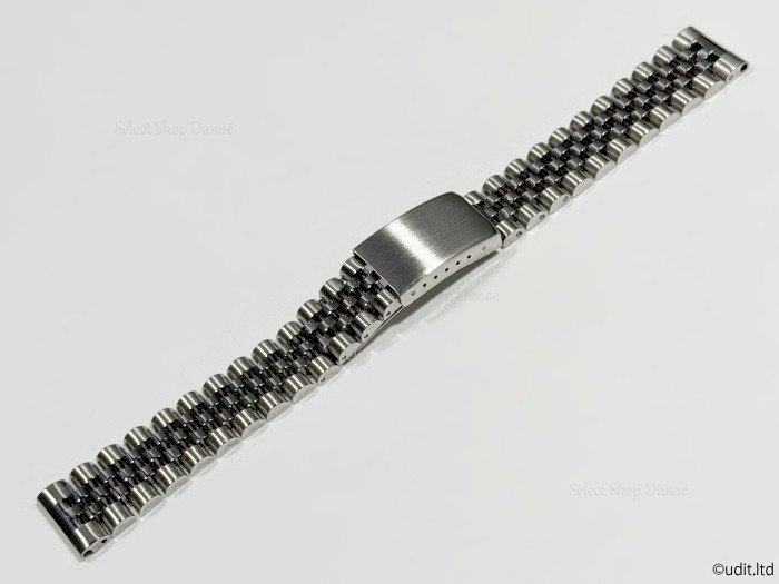 18mm lug width Seiko and Citizen compatible wristwatch jubilee bracelet silver s