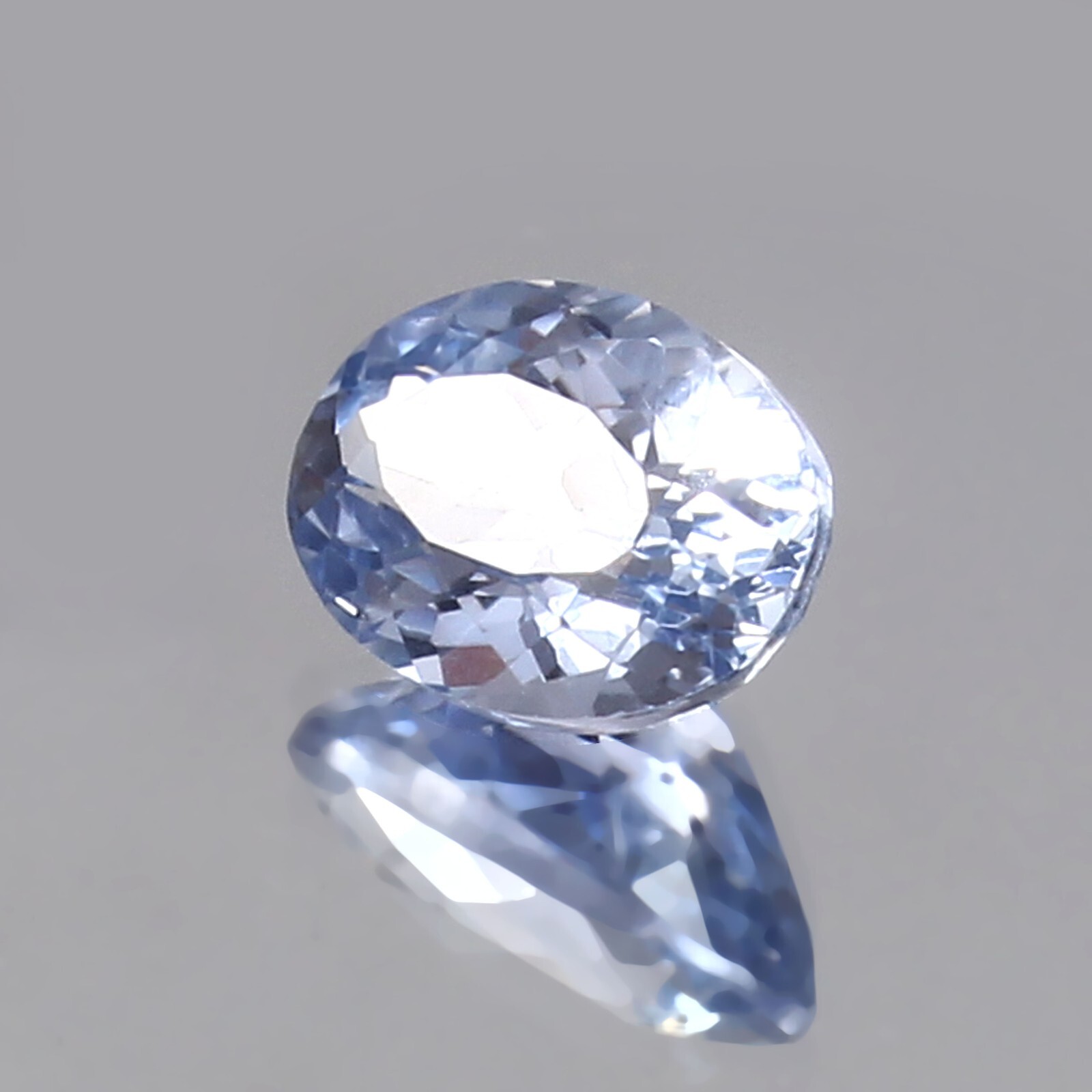 AAA Quality Natural Ceylon Pastel Blue Sapphire Loose Oval Gemstone Cut 12×8 MM