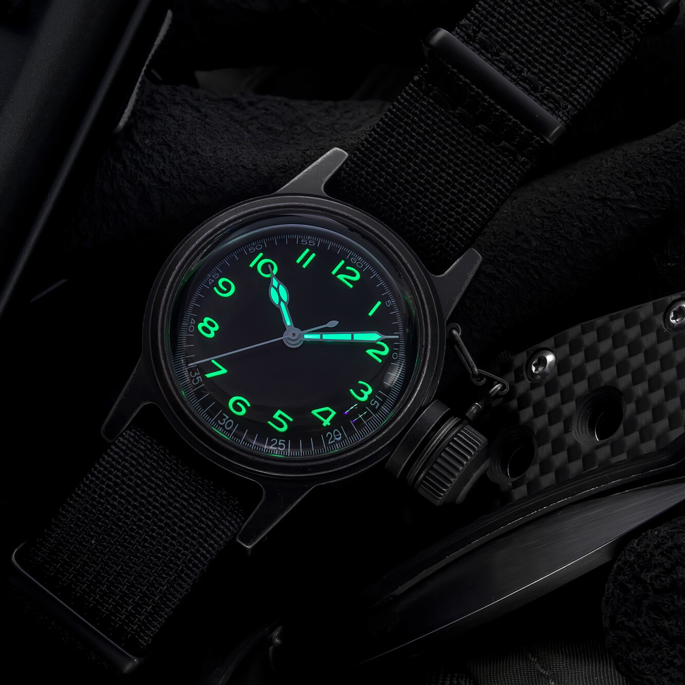 THORN Military Frogman Trench Field Watch NH35 Automatic Diver 200M C3 36mm 316L