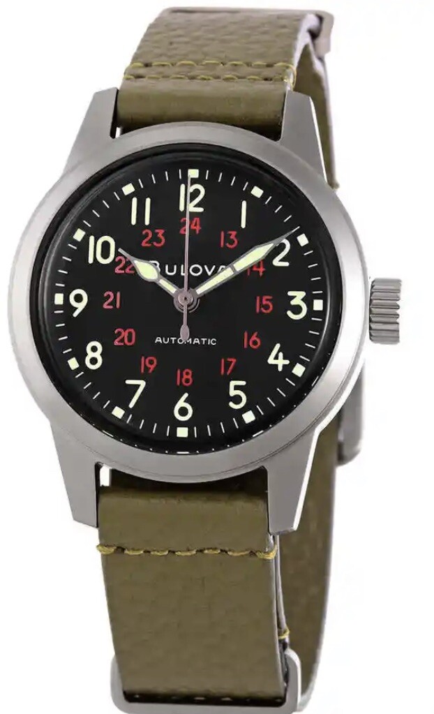 Bulova Hack Automatic 96A246 And 98A255 Wristwatches. Sold as a set.