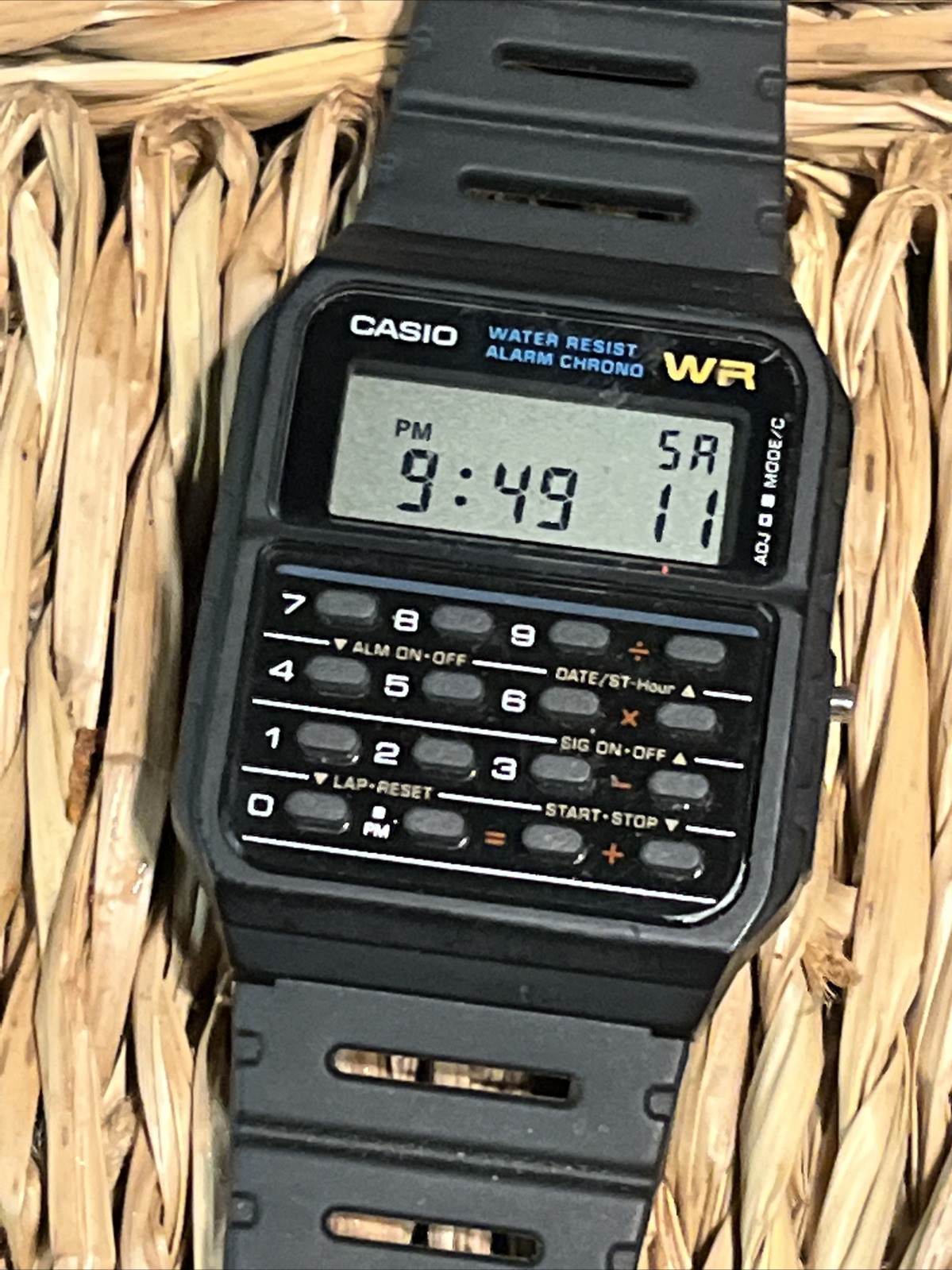 CASIO CA 53W 1Z 3208 Casio Standard Reverse Import Model (GOOD Working COND