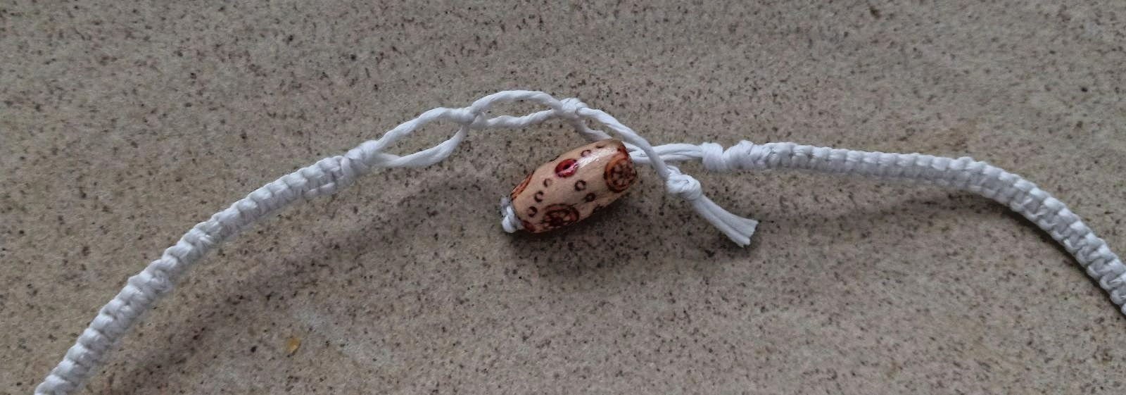 Surfer Macrame Bead &Cowrie Shell Necklace