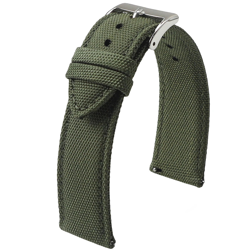 18Mm 19Mm 20Mm 21Mm 22Mm 24Mm Waterproof Sailcloth Watch Strap Two-Sided Nylon W